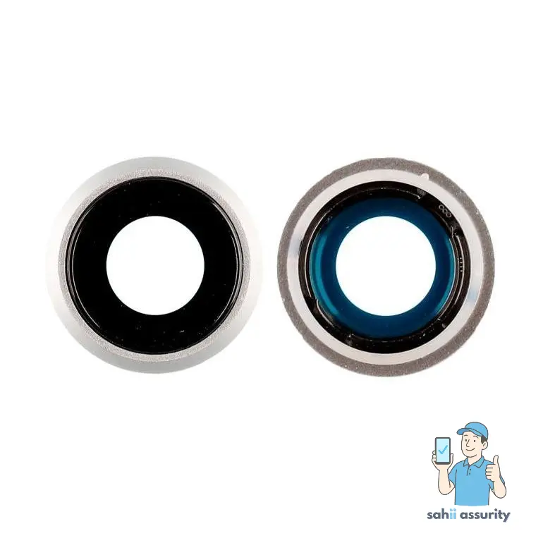 Camera Lens Glass with Frame for Apple iPhone SE 3rd Gen 2022 